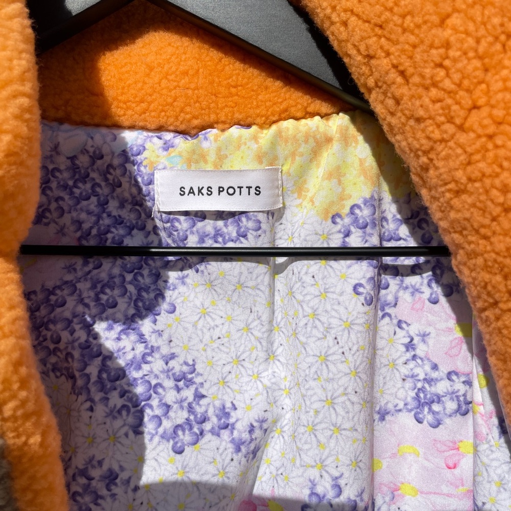 Saks Potts Febbe Shearling Coat - Picture 3 of 4